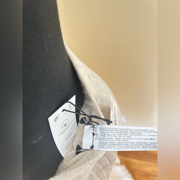 New Zara Elegant Cream Women's Longline Cardigan and Pants Set - Picture 7 of 10